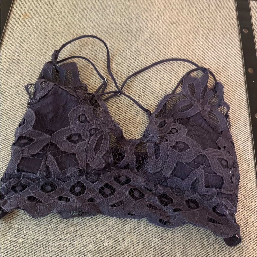 Lace Bralette in Purple